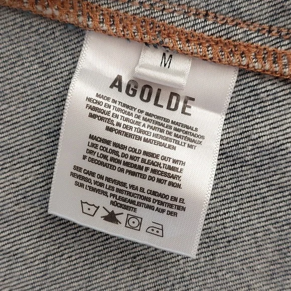Agolde Evan Denim Shirt / Vest - Picture 10 of 15